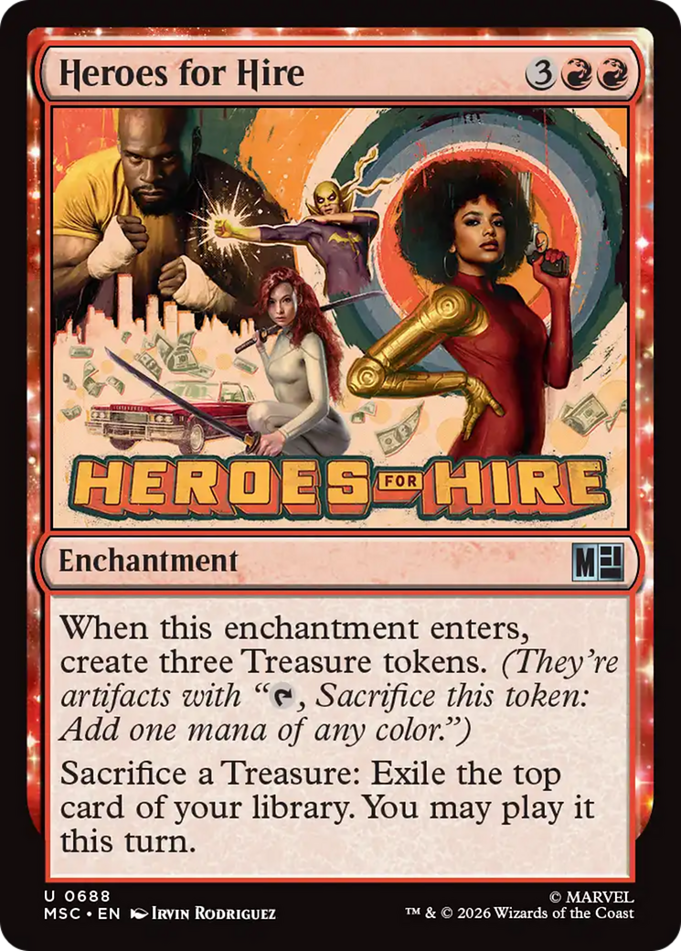 Heroes for Hire [Marvel Super Heroes Commander] | Card Merchant Takapuna