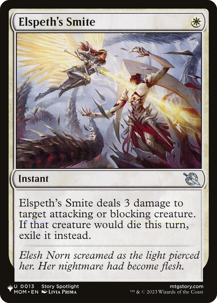 Elspeth's Smite [The List] | Card Merchant Takapuna