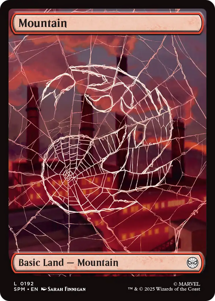 Mountain (0192) [Marvel's Spider-Man] | Card Merchant Takapuna