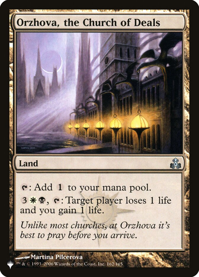 Orzhova, the Church of Deals [The List] | Card Merchant Takapuna