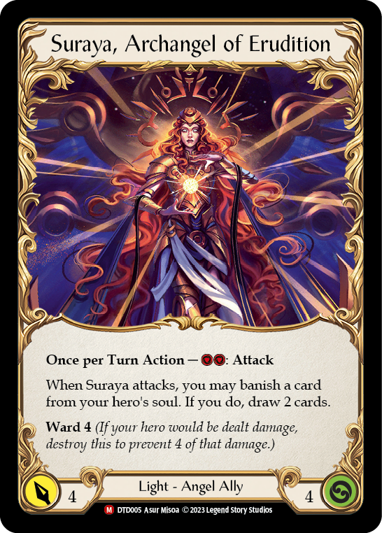 Figment of Erudition // Suraya, Archangel of Erudition [DTD005] (Dusk Till Dawn) | Card Merchant Takapuna