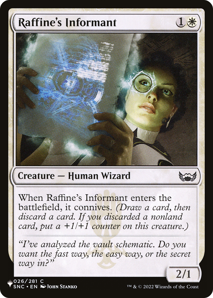 Raffine's Informant [The List] | Card Merchant Takapuna
