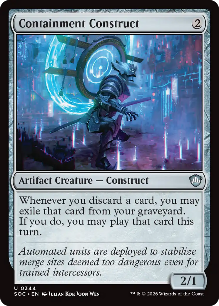 Containment Construct [Secrets of Strixhaven Commander] | Card Merchant Takapuna