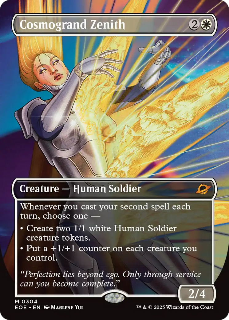 Cosmogrand Zenith (Borderless) [Edge of Eternities] | Card Merchant Takapuna