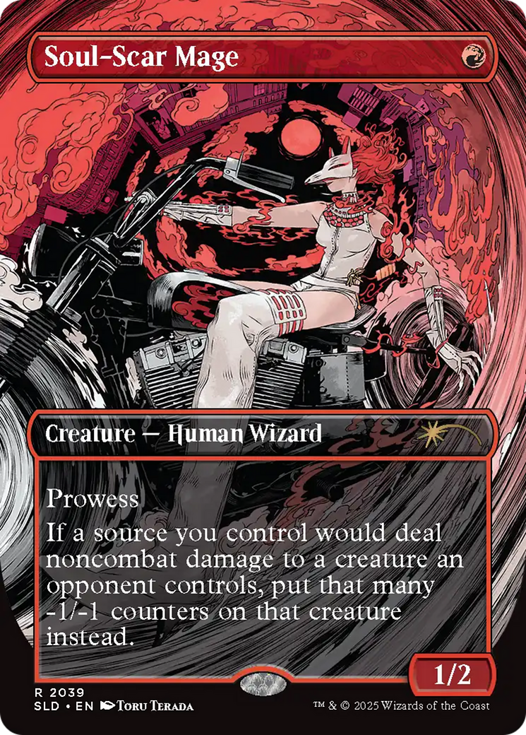 Soul-Scar Mage (2039) [Secret Lair Drop Series] | Card Merchant Takapuna