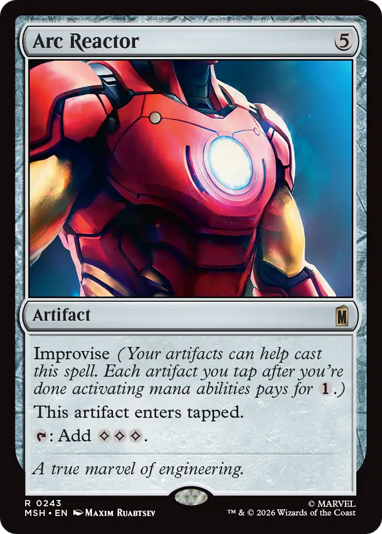Arc Reactor [Marvel Super Heroes] | Card Merchant Takapuna