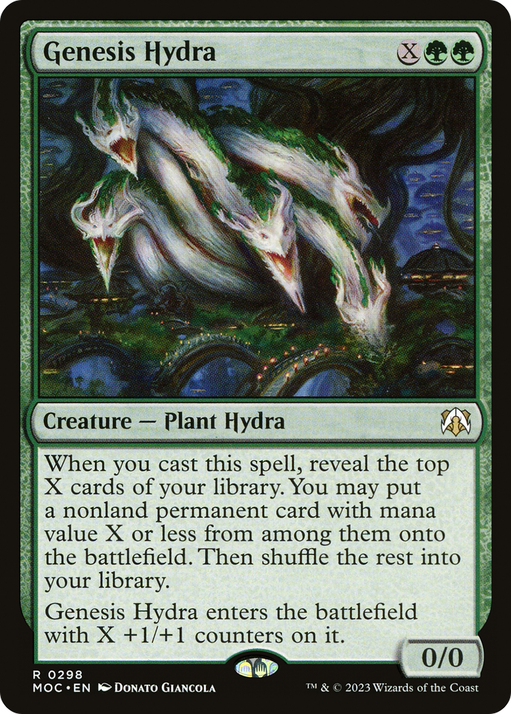Genesis Hydra [March of the Machine Commander] | Card Merchant Takapuna