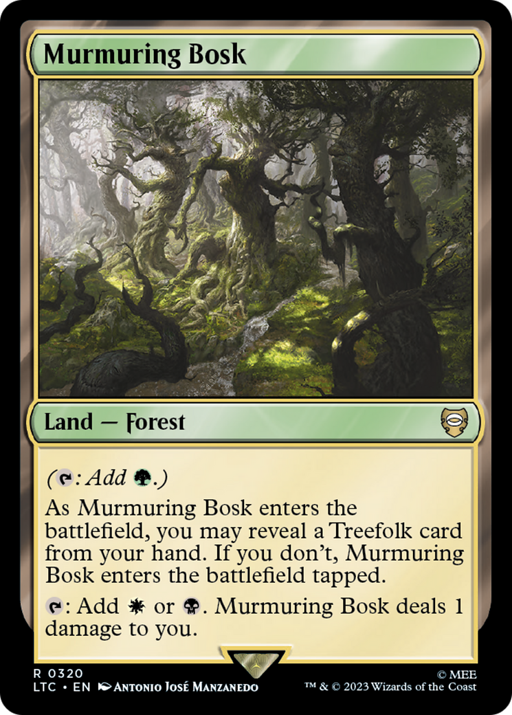 Murmuring Bosk [The Lord of the Rings: Tales of Middle-Earth Commander] | Card Merchant Takapuna