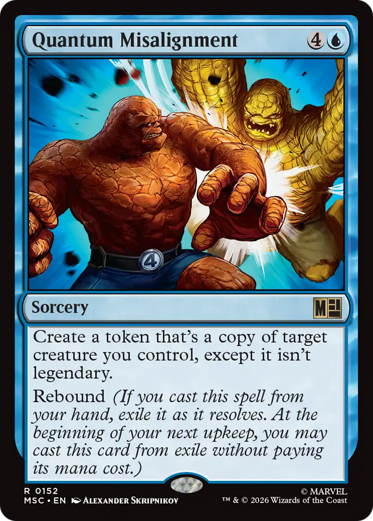 Quantum Misalignment [Marvel Super Heroes Commander] | Card Merchant Takapuna