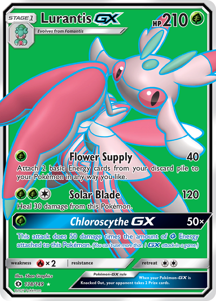 Lurantis GX (138/149) [Sun & Moon: Base Set] | Card Merchant Takapuna