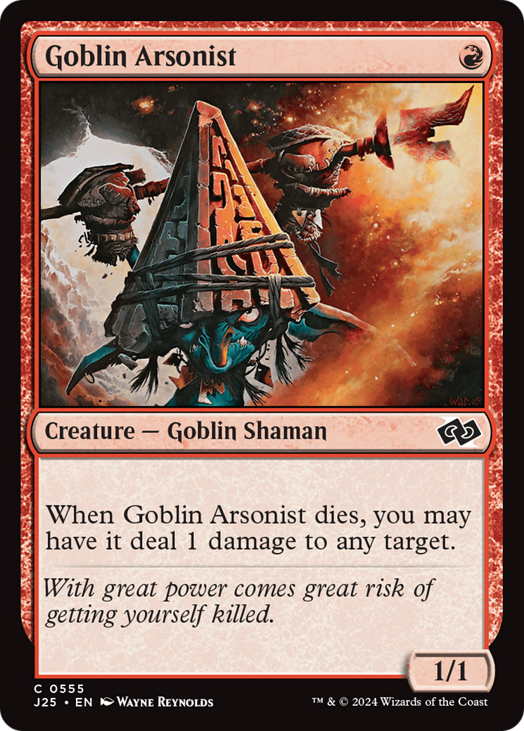 Goblin Arsonist [Foundations Jumpstart] | Card Merchant Takapuna