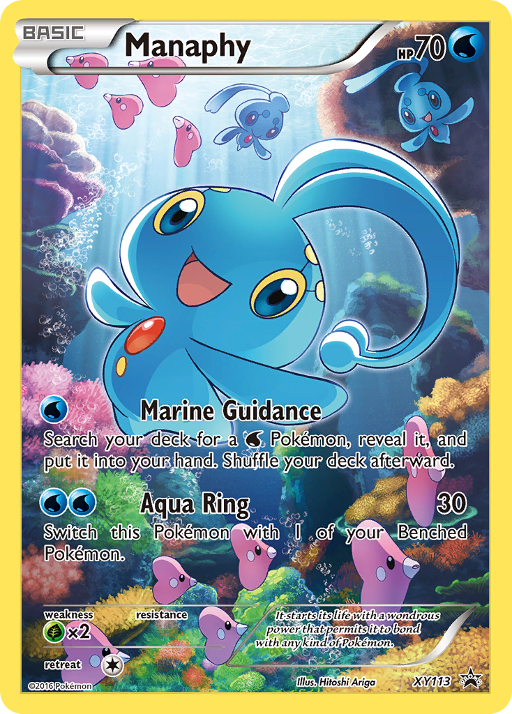 Manaphy (XY113) [XY: Black Star Promos] | Card Merchant Takapuna