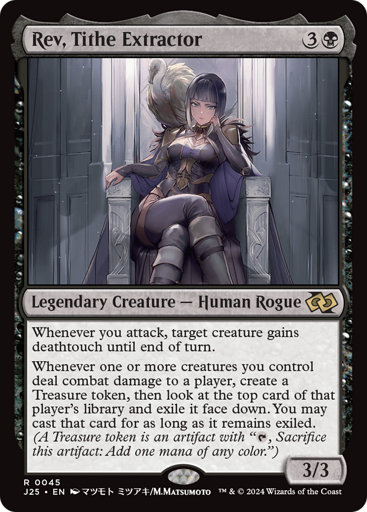 Rev, Tithe Extractor (Anime) [Foundations Jumpstart] | Card Merchant Takapuna