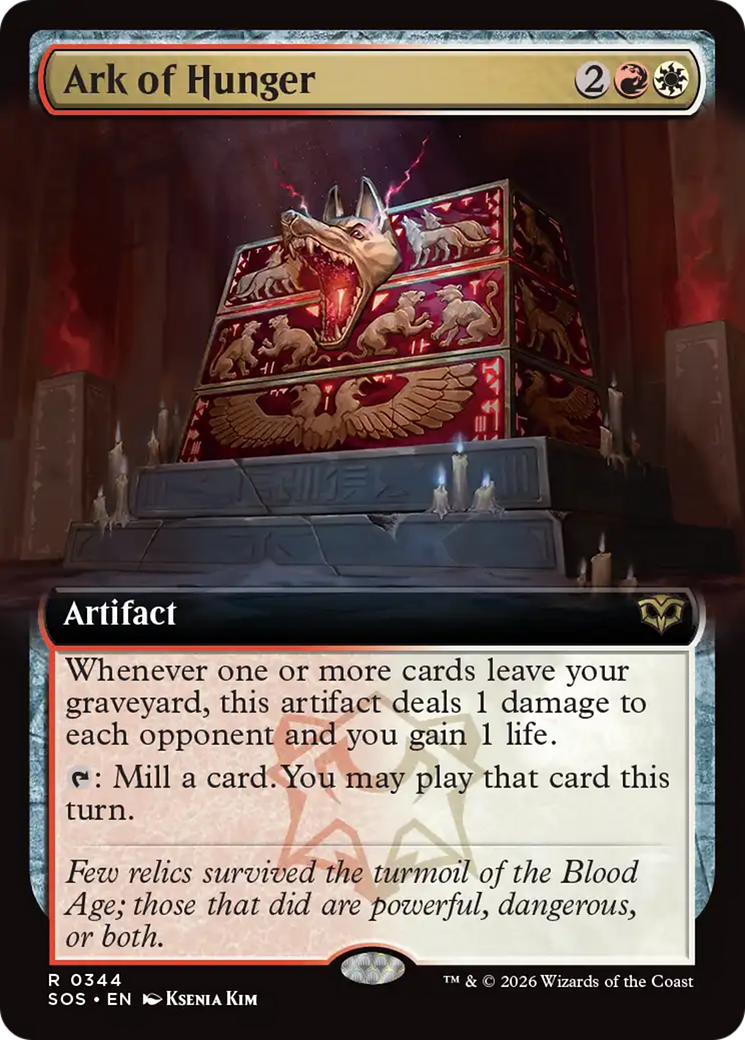 Ark of Hunger (Extended Art) [Secrets of Strixhaven] | Card Merchant Takapuna