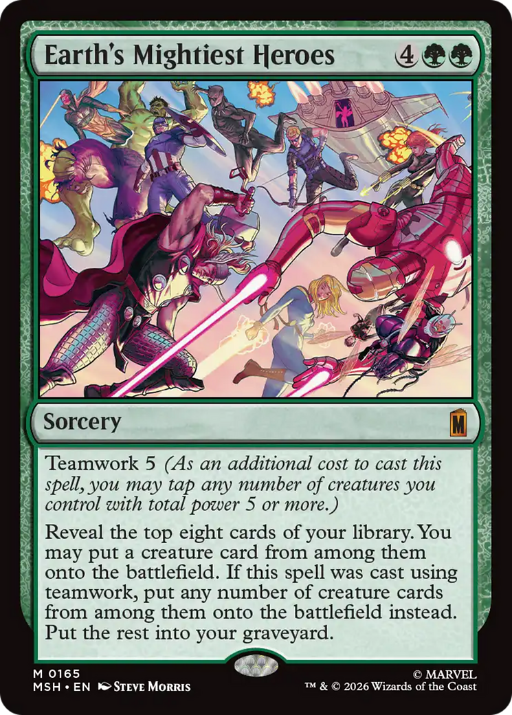 Earth's Mightiest Heroes [Marvel Super Heroes] | Card Merchant Takapuna