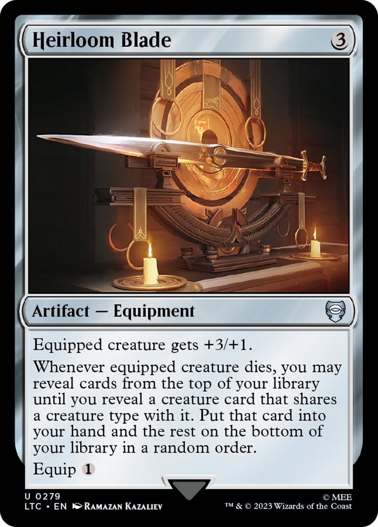 Heirloom Blade [The Lord of the Rings: Tales of Middle-Earth Commander] | Card Merchant Takapuna