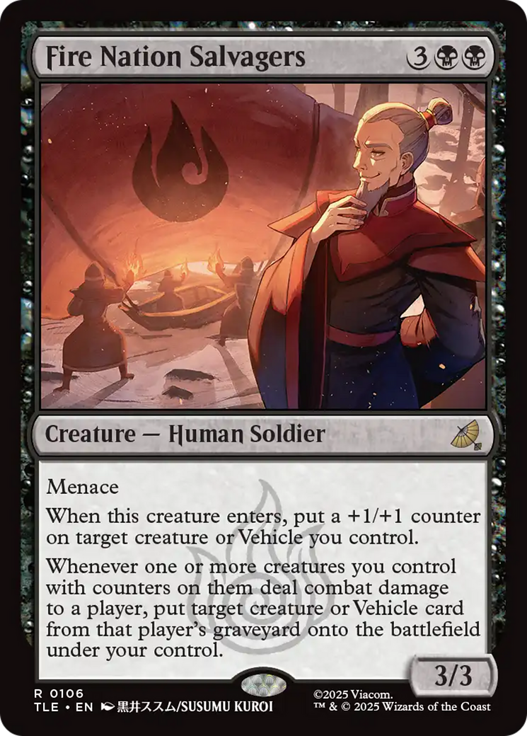 Fire Nation Salvagers [Avatar: The Last Airbender: Eternal-Legal] | Card Merchant Takapuna