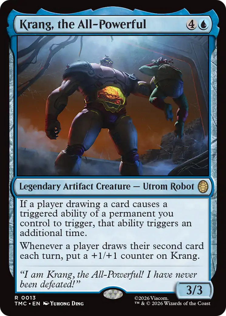 Krang, the All-Powerful [Teenage Mutant Ninja Turtles Commander] | Card Merchant Takapuna