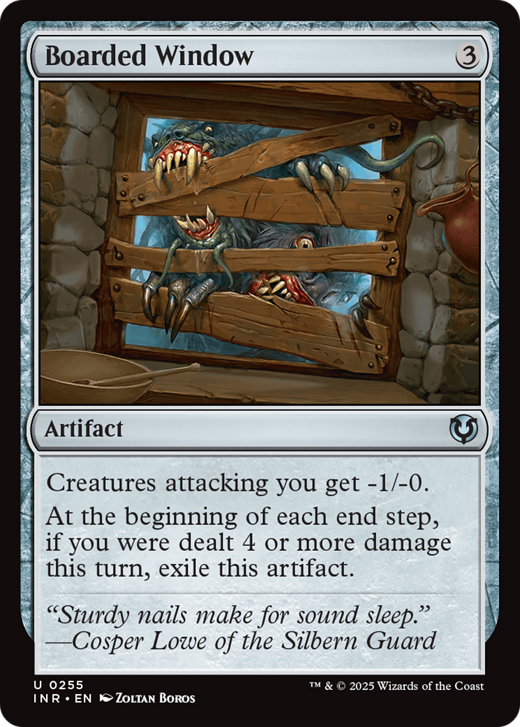 Boarded Window [Innistrad Remastered] | Card Merchant Takapuna