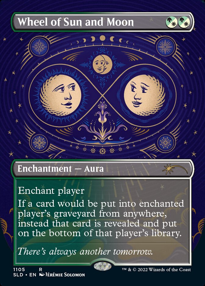 Wheel of Sun and Moon (Borderless) [Secret Lair Drop Series] | Card Merchant Takapuna