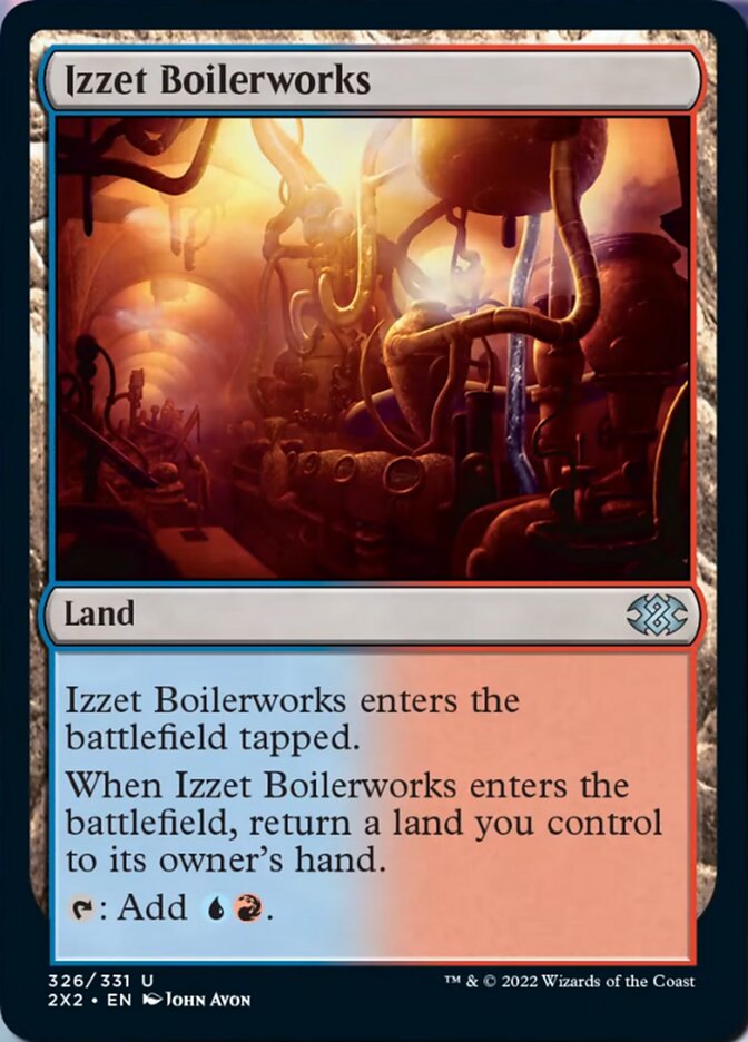 Izzet Boilerworks [Double Masters 2022] | Card Merchant Takapuna