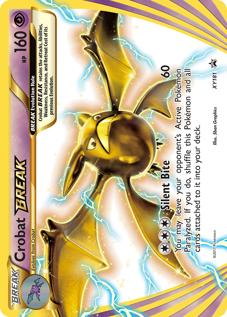 Crobat BREAK (XY181) [XY: Black Star Promos] | Card Merchant Takapuna