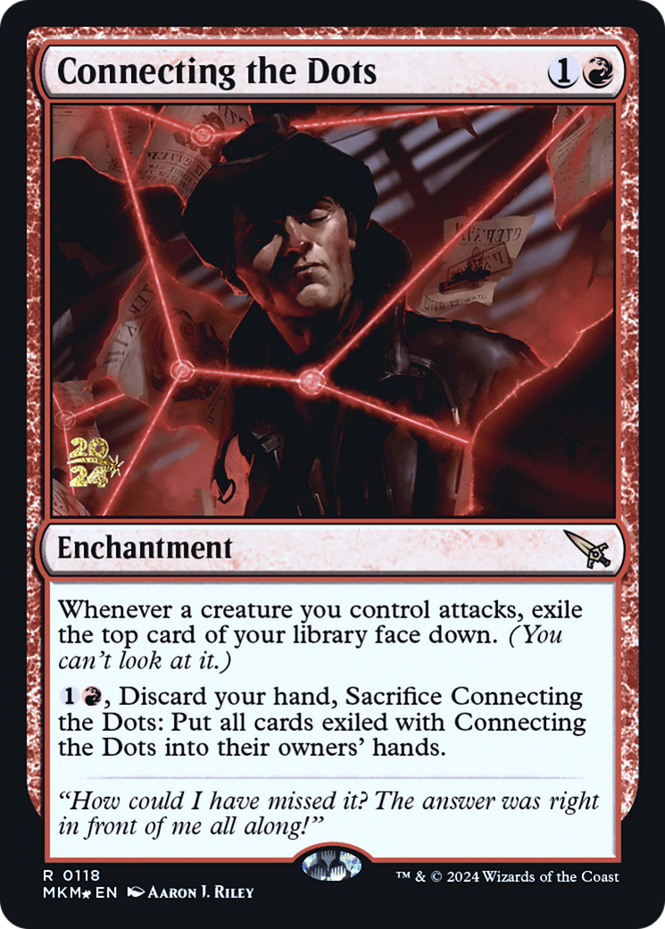 Connecting the Dots [Murders at Karlov Manor Prerelease Promos] | Card Merchant Takapuna