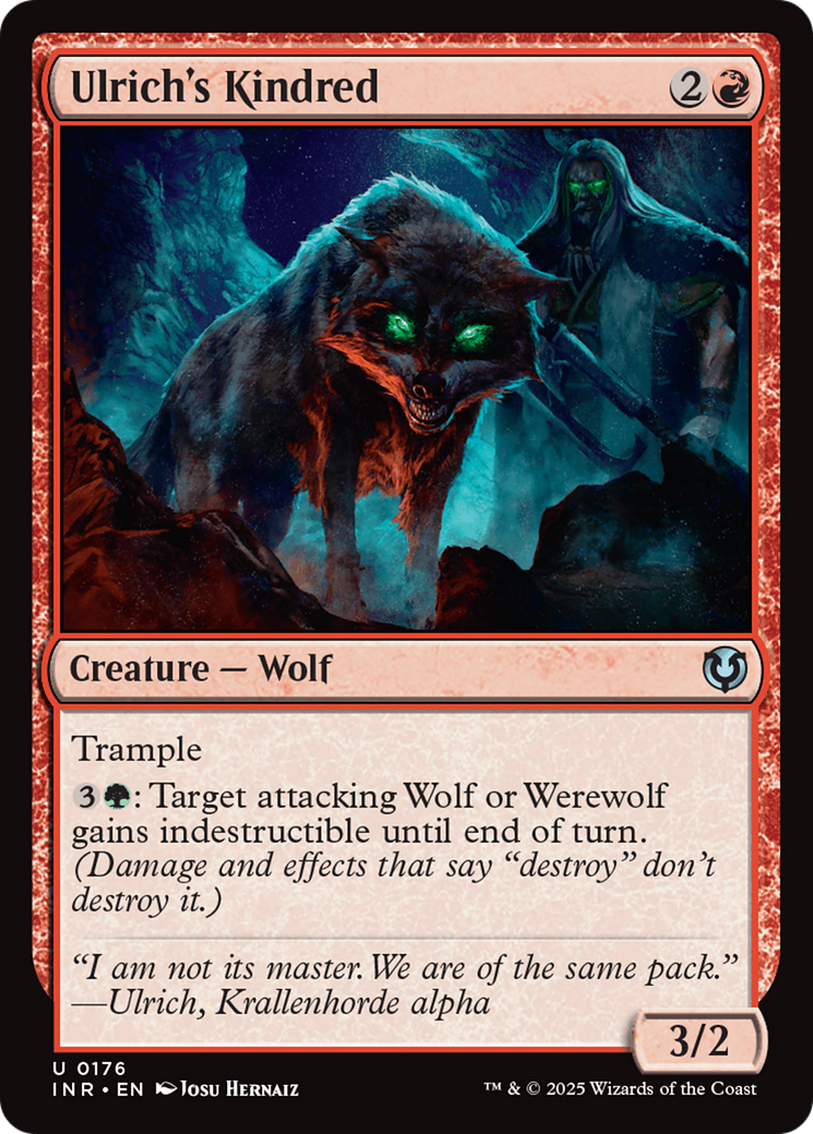 Ulrich's Kindred [Innistrad Remastered] | Card Merchant Takapuna