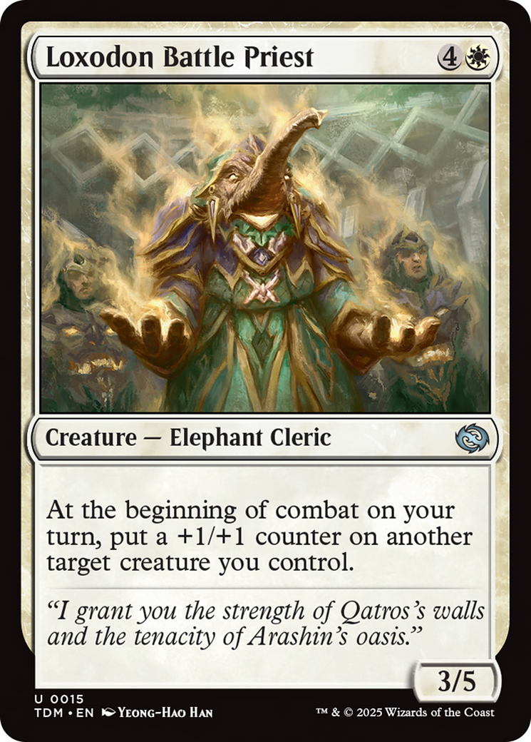 Loxodon Battle Priest [Tarkir: Dragonstorm] | Card Merchant Takapuna