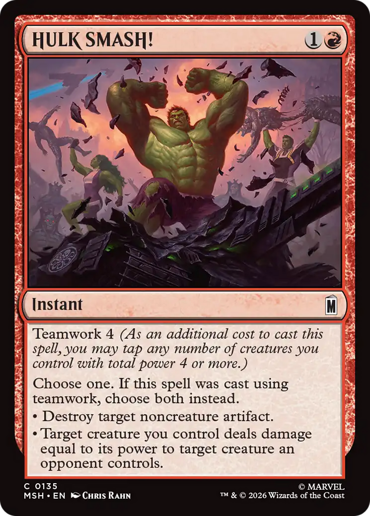 HULK SMASH! [Marvel Super Heroes] | Card Merchant Takapuna