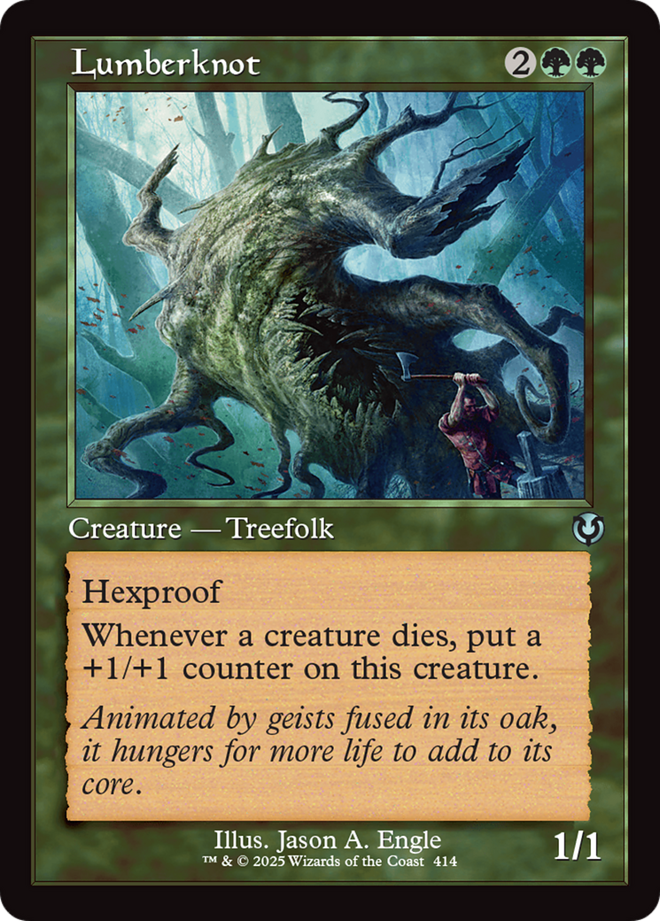 Lumberknot (Retro Frame) [Innistrad Remastered] | Card Merchant Takapuna