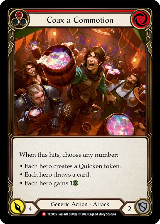 Coax a Commotion [TCC055] (Round the Table: TCC x LSS) | Card Merchant Takapuna