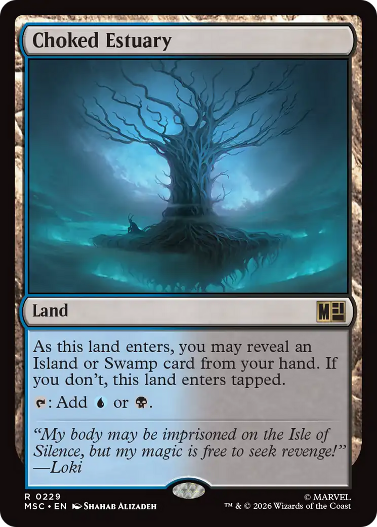 Choked Estuary [Marvel Super Heroes Commander] | Card Merchant Takapuna