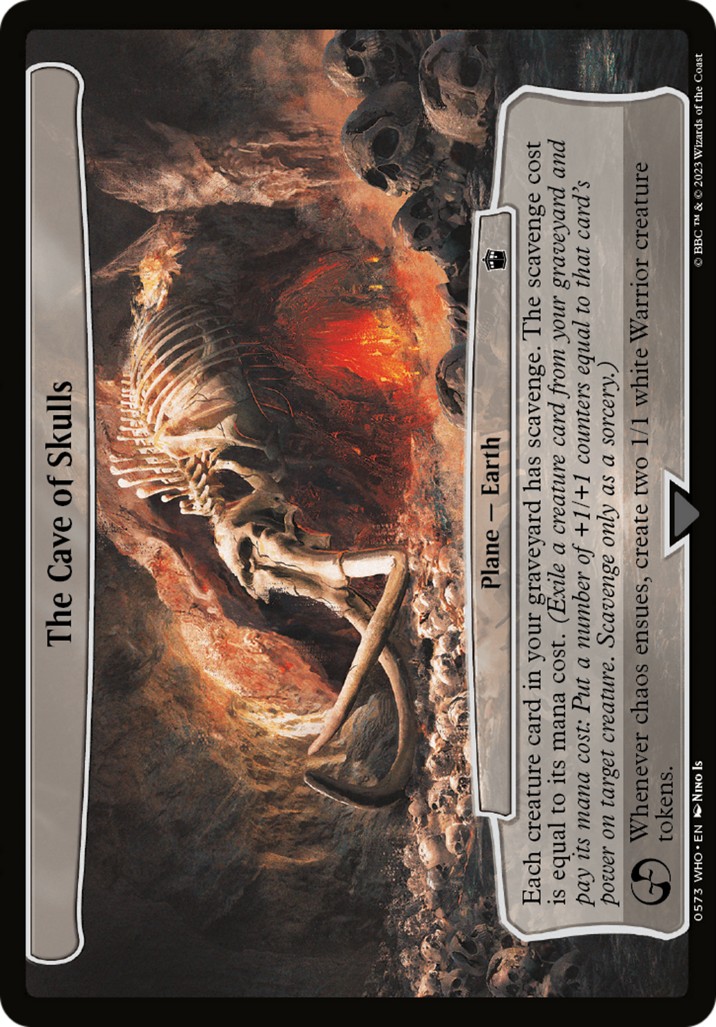 The Cave of Skulls [Doctor Who] | Card Merchant Takapuna