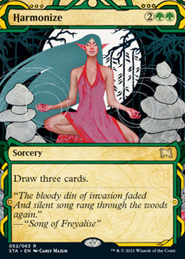 Harmonize (Foil Etched) [Strixhaven: Mystical Archive] | Card Merchant Takapuna