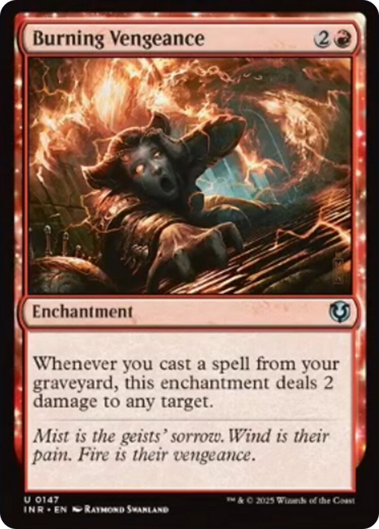 Burning Vengeance [Innistrad Remastered] | Card Merchant Takapuna