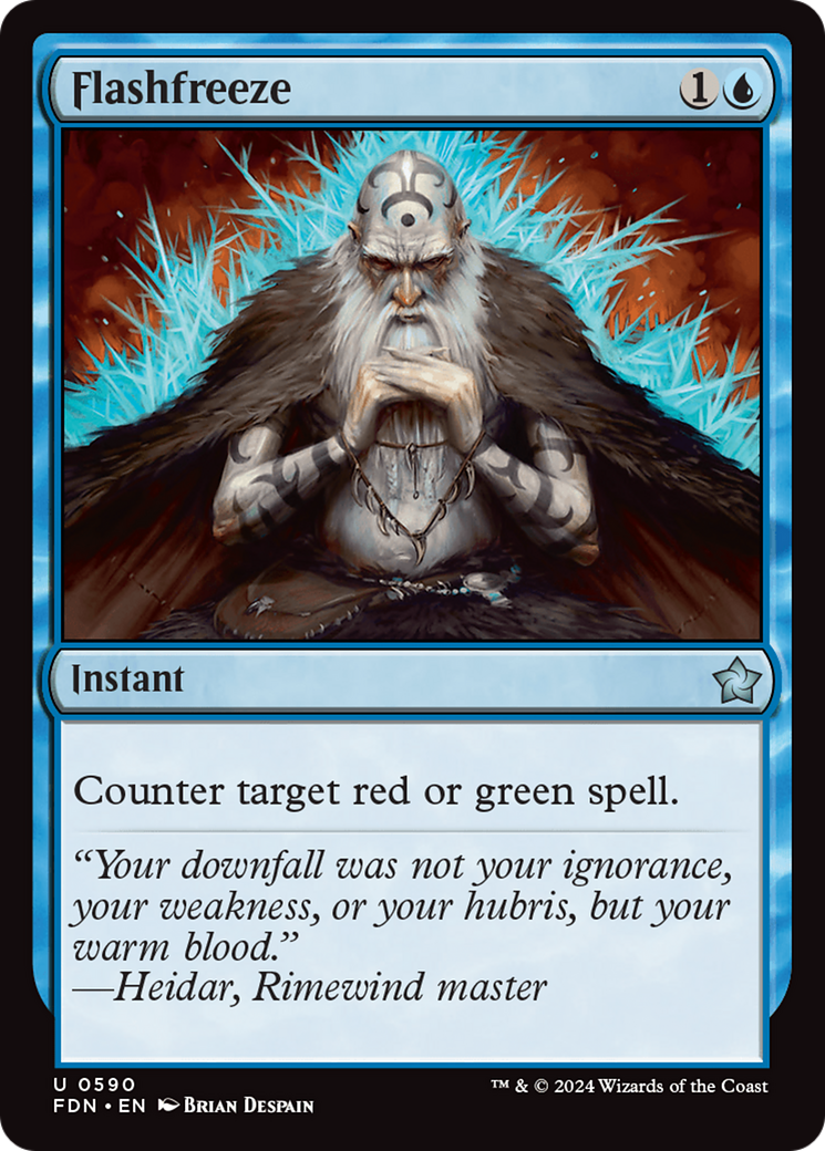 Flashfreeze [Foundations] | Card Merchant Takapuna