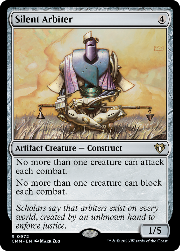Silent Arbiter [Commander Masters] | Card Merchant Takapuna