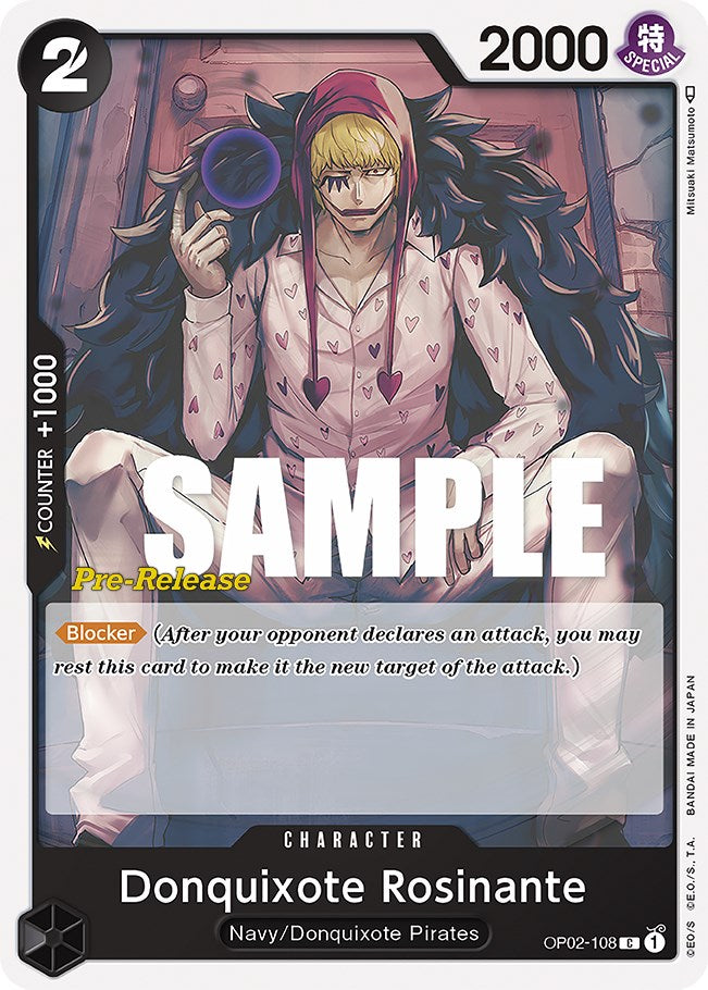 Donquixote Rosinante [Paramount War Pre-Release Cards] | Card Merchant Takapuna
