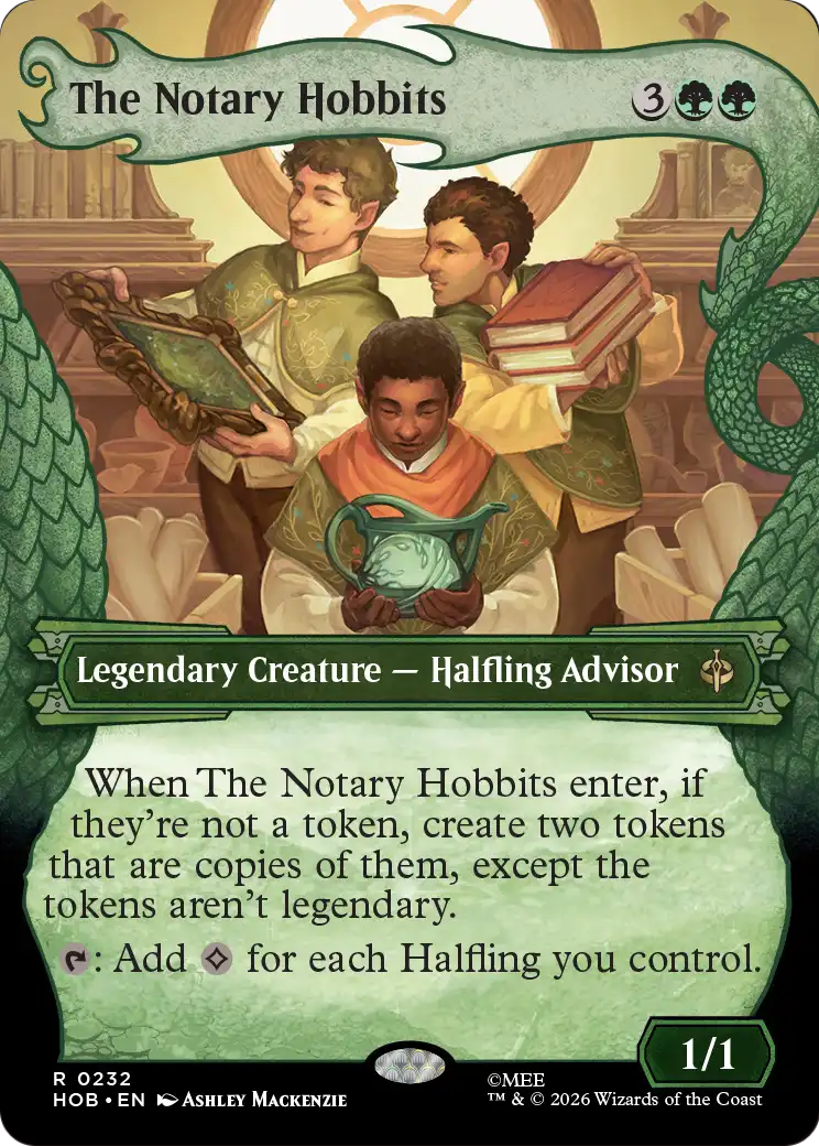 The Notary Hobbits (Showcase) [The Hobbit] | Card Merchant Takapuna