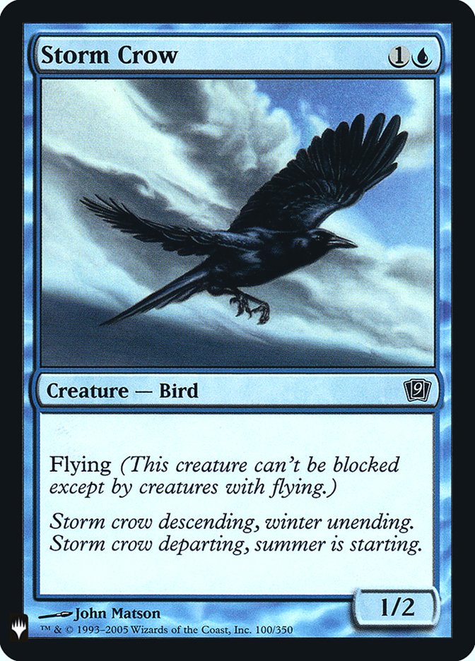 Storm Crow [Mystery Booster] | Card Merchant Takapuna