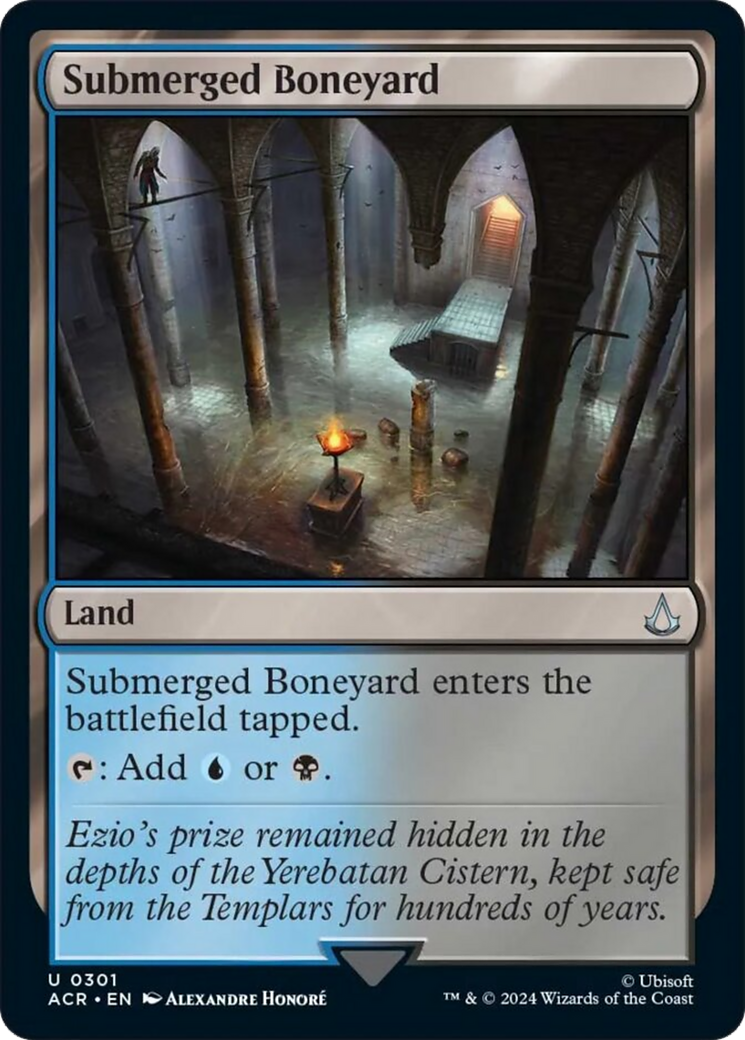 Submerged Boneyard [Assassin's Creed] | Card Merchant Takapuna