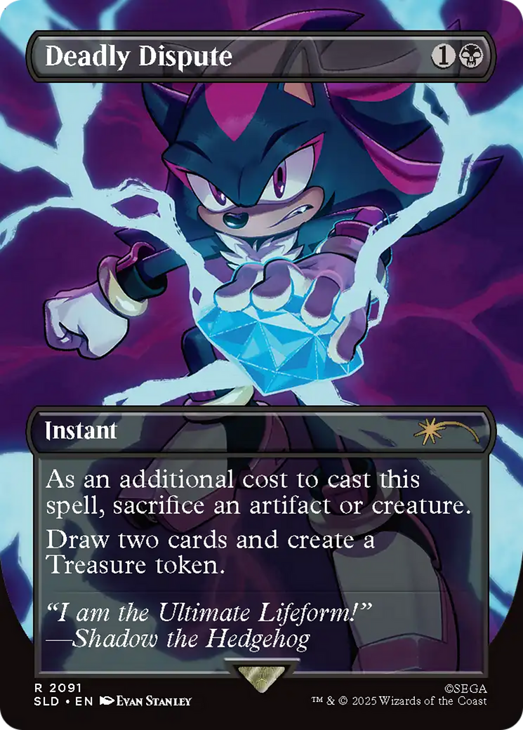 Deadly Dispute (2091) (Rainbow Foil) [Secret Lair Drop Series] | Card Merchant Takapuna