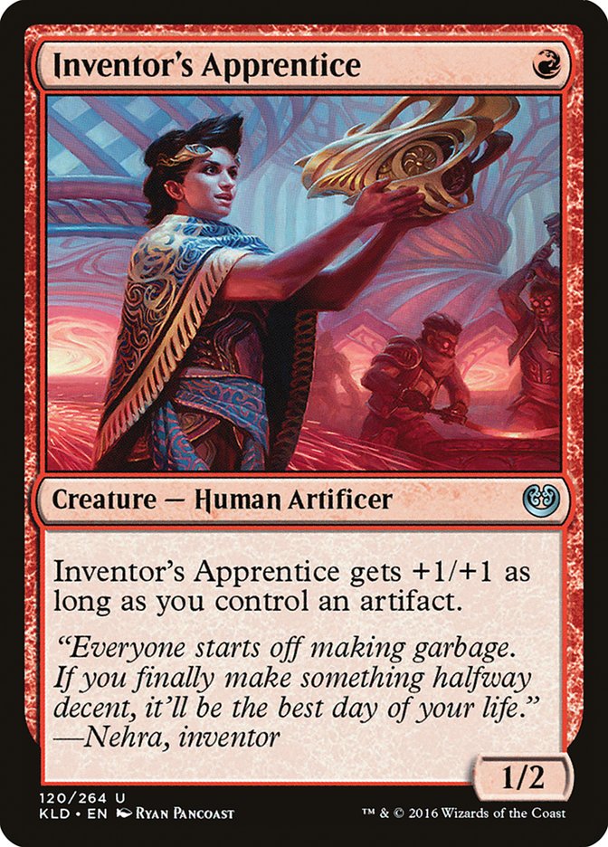 Inventor's Apprentice [Kaladesh] | Card Merchant Takapuna