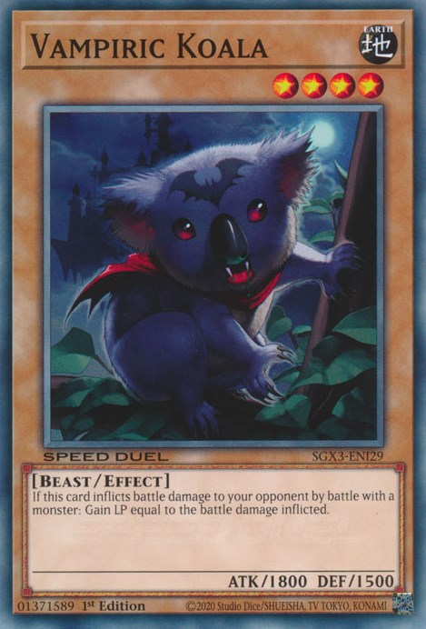 Vampiric Koala [SGX3-ENI29] Common | Card Merchant Takapuna