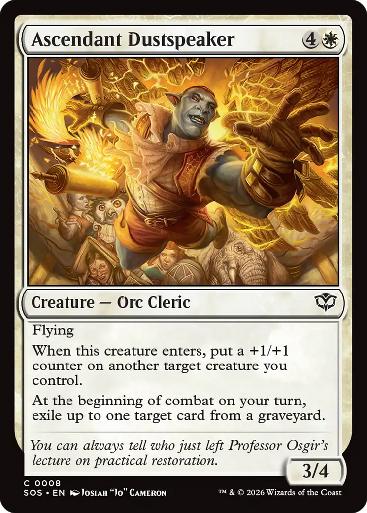 Ascendant Dustspeaker [Secrets of Strixhaven] | Card Merchant Takapuna