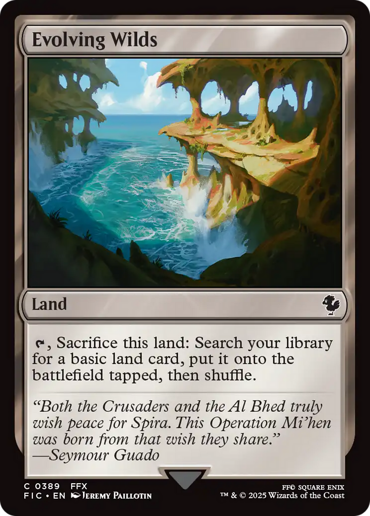 Evolving Wilds [FINAL FANTASY Commander] | Card Merchant Takapuna