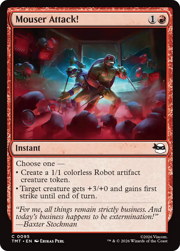 Mouser Attack! [Teenage Mutant Ninja Turtles] | Card Merchant Takapuna