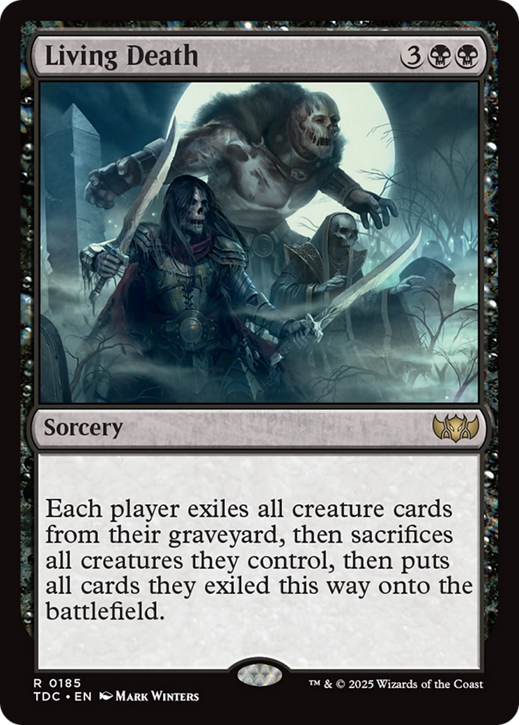 Living Death [Tarkir: Dragonstorm Commander] | Card Merchant Takapuna