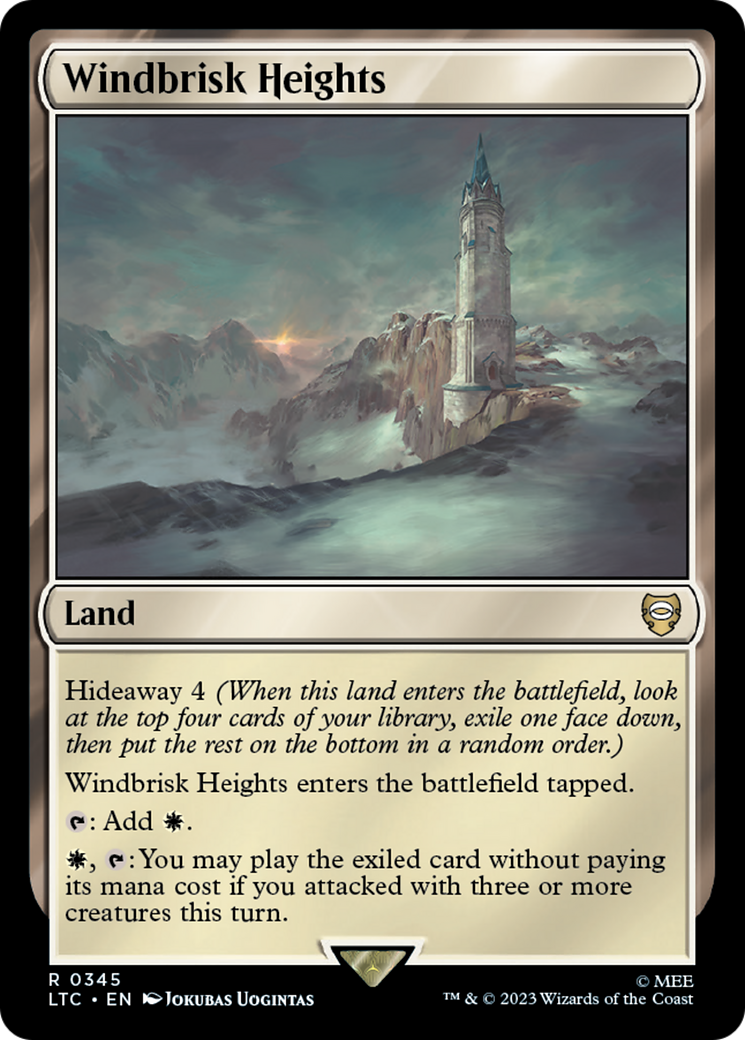 Windbrisk Heights [The Lord of the Rings: Tales of Middle-Earth Commander] | Card Merchant Takapuna